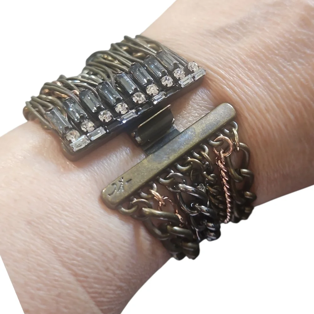 Kennth Cole Chic Statement Multi-Chain Bracelet